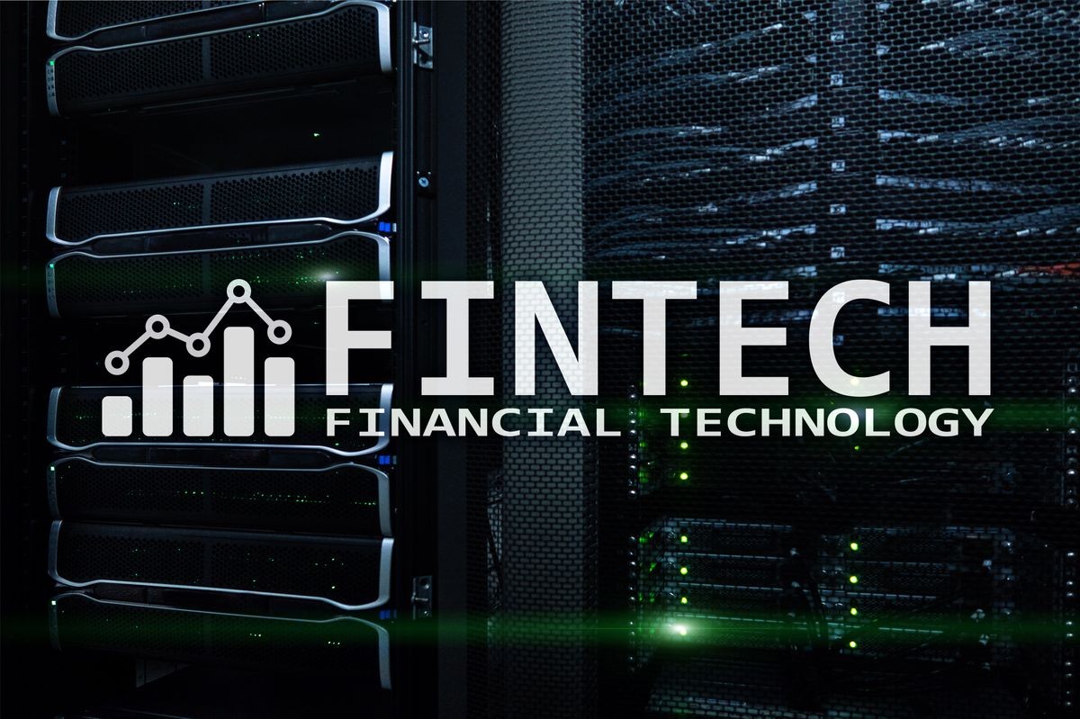 Fintech - Financial technology. Business solution and software development. Fintech - Financial technology. Business solution and software development.
